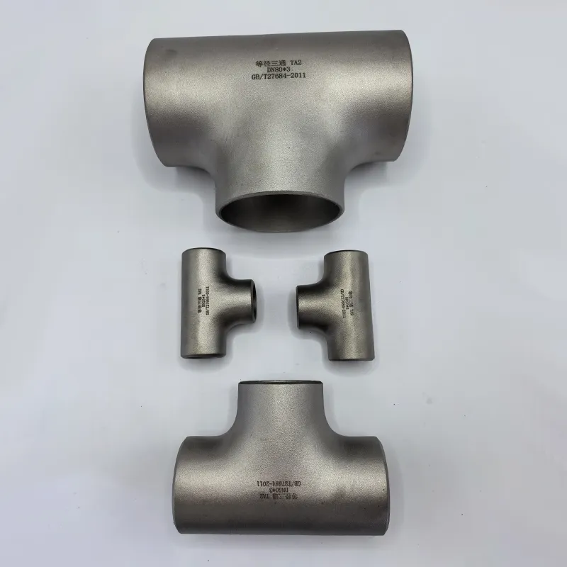 Тройники из титана. циркония.никелевого сплава.1